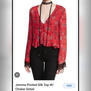 Cinq a Sept silk top, new, small